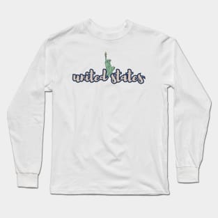 United States Statue of Liberty Long Sleeve T-Shirt